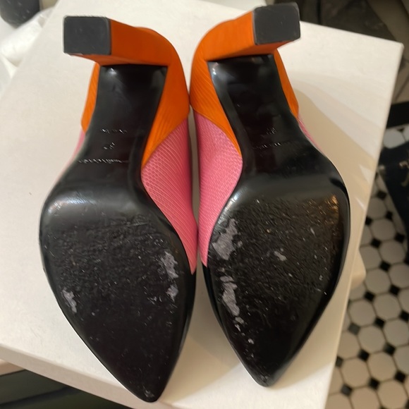 Balenciaga Geometric Colorblock Heels - Picture 5 of 7